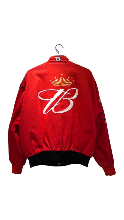 Vintage 90s Jeff Hamilton Budweiser Nascar Jacket