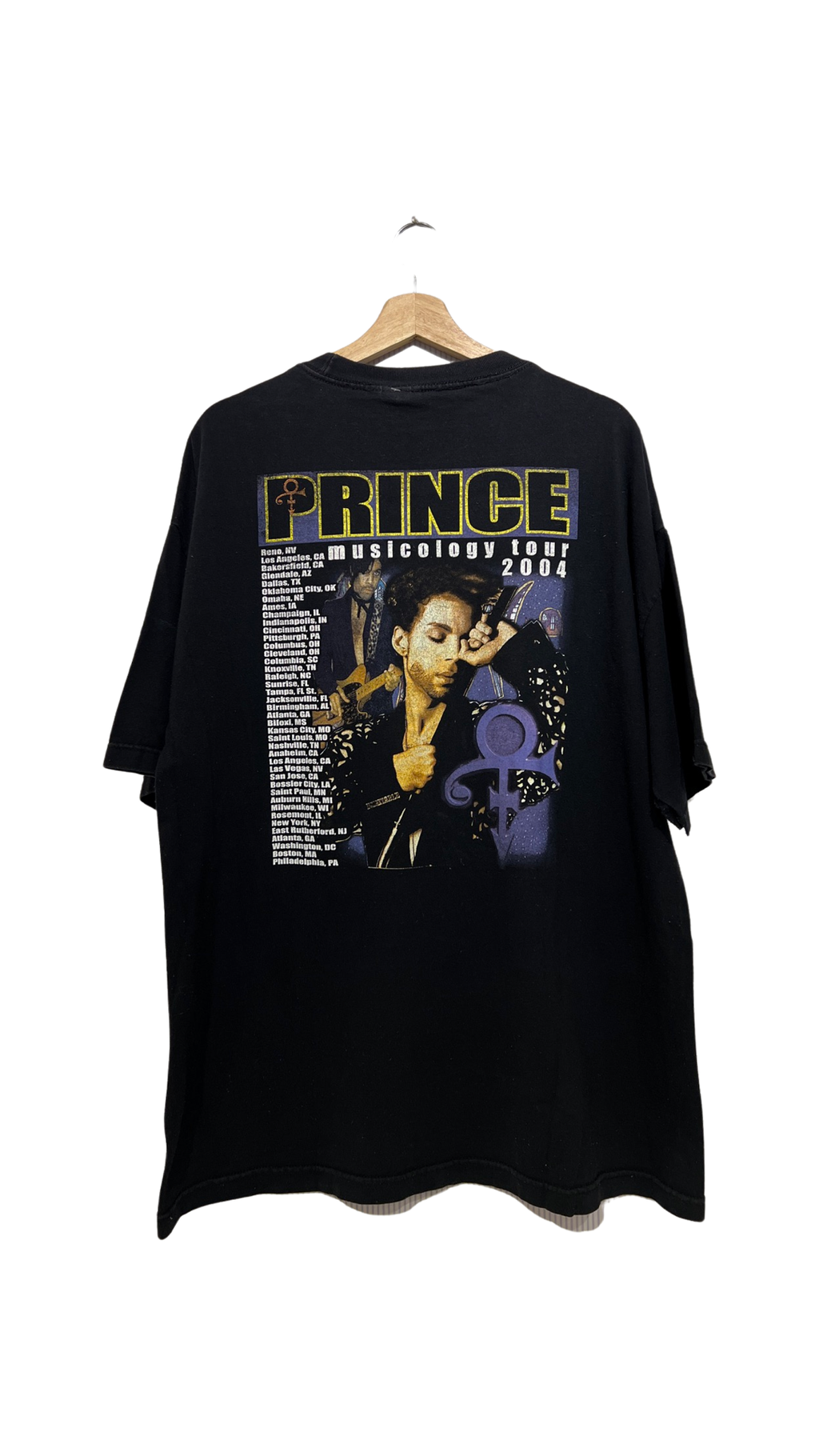 Vintage 2004 Prince Musicology Tour Tee KIF Vintage
