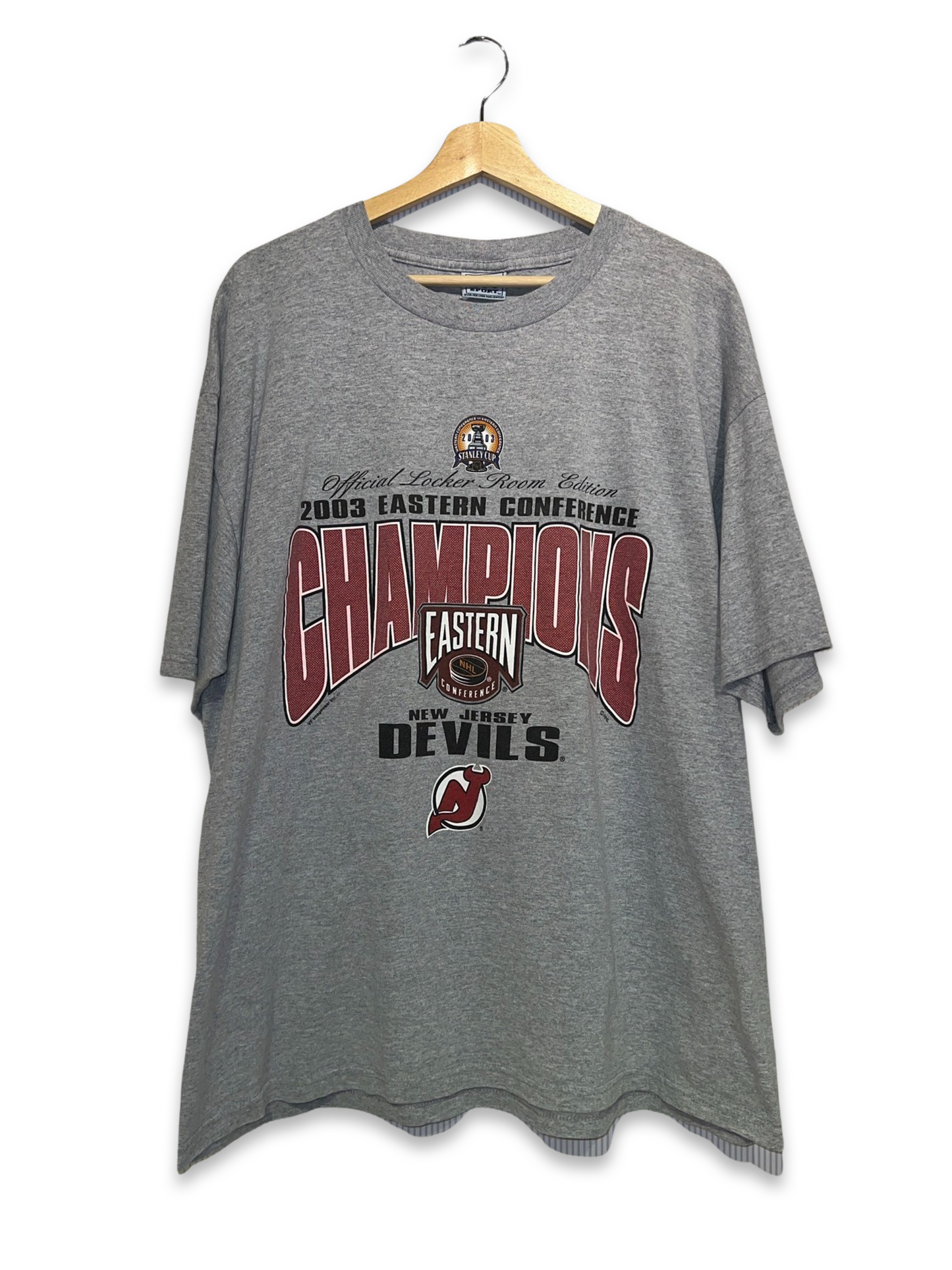 Vintage 2003 New Jersey Devils Championship Tee