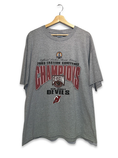 Vintage 2003 New Jersey Devils Championship Tee