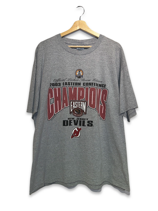 Vintage 2003 New Jersey Devils Championship Tee