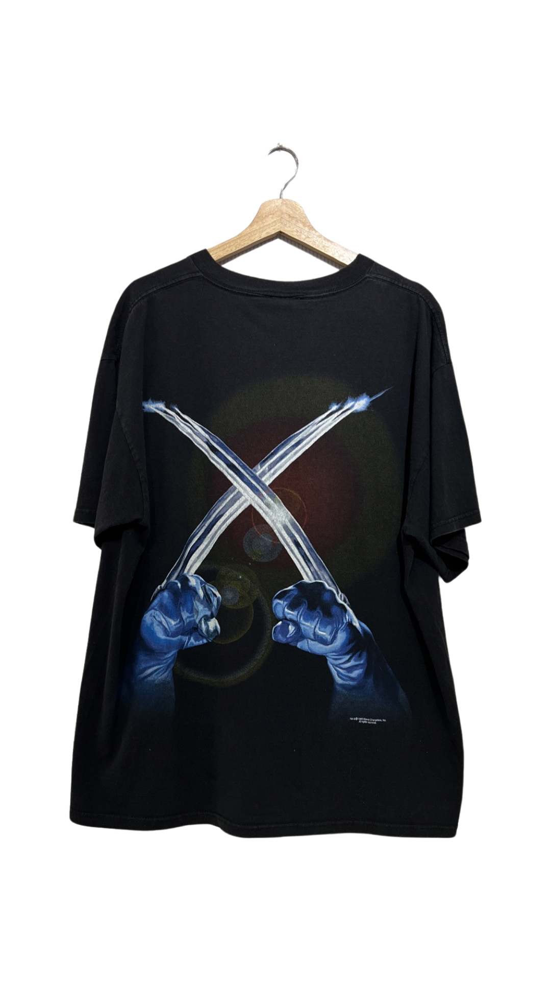 Vintage 1999 X-Men Wolverine Movie Promo Tee