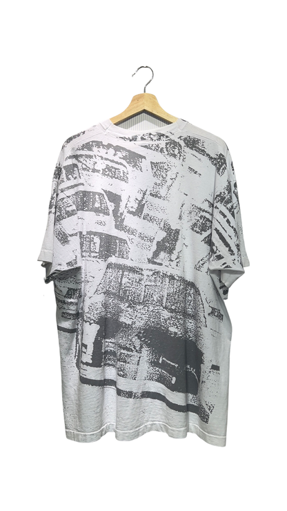 Vintage 1992 Winston Cup Nascar All Over Print Tee