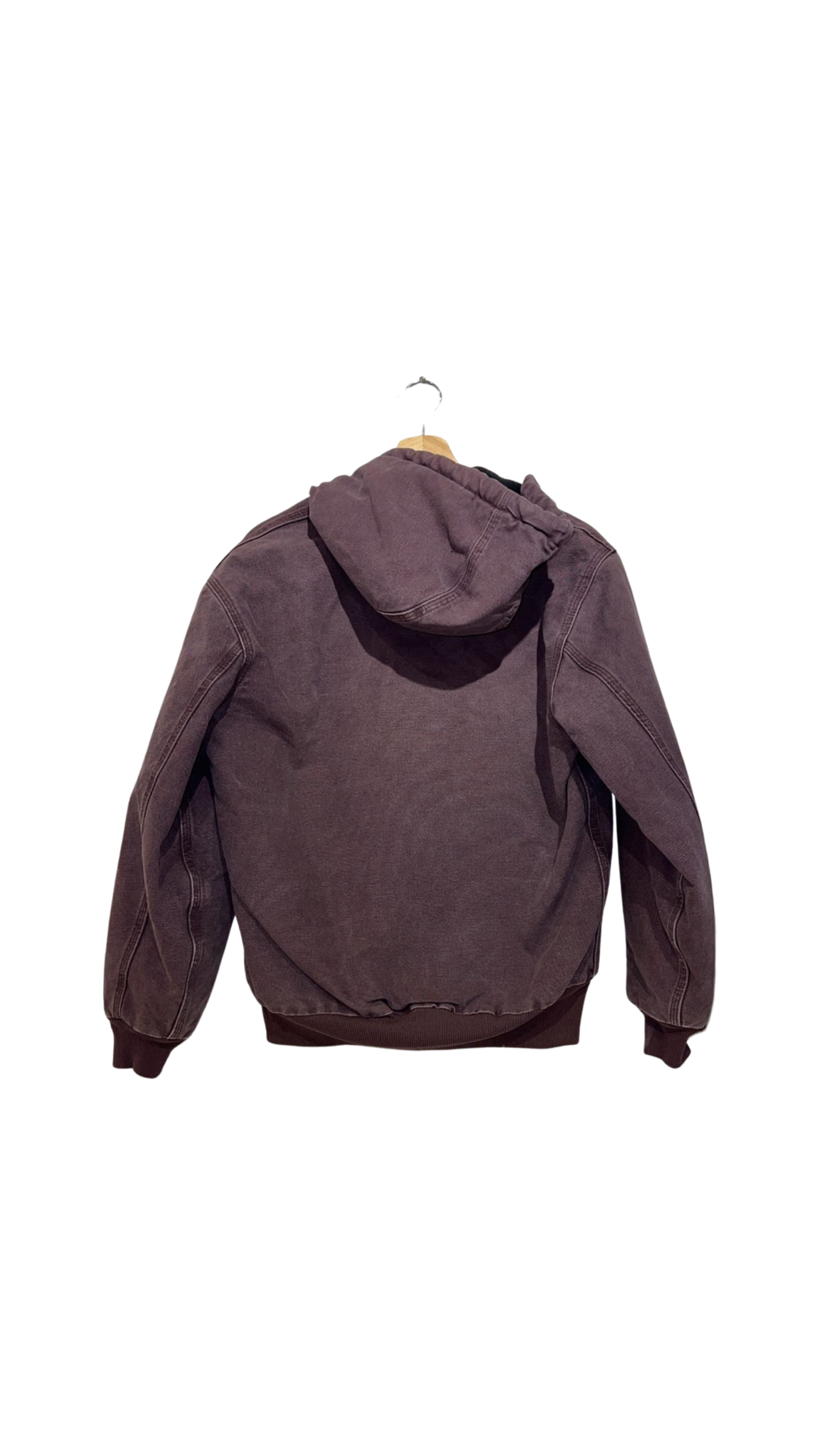 Vintage 90s Carhartt Womens Mauve Hooded Jacket KIF Vintage