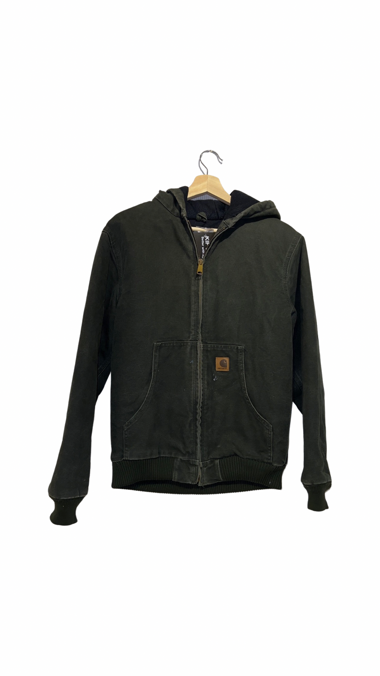 Vintage 90s Carhartt Distressed Forest Green Jacket