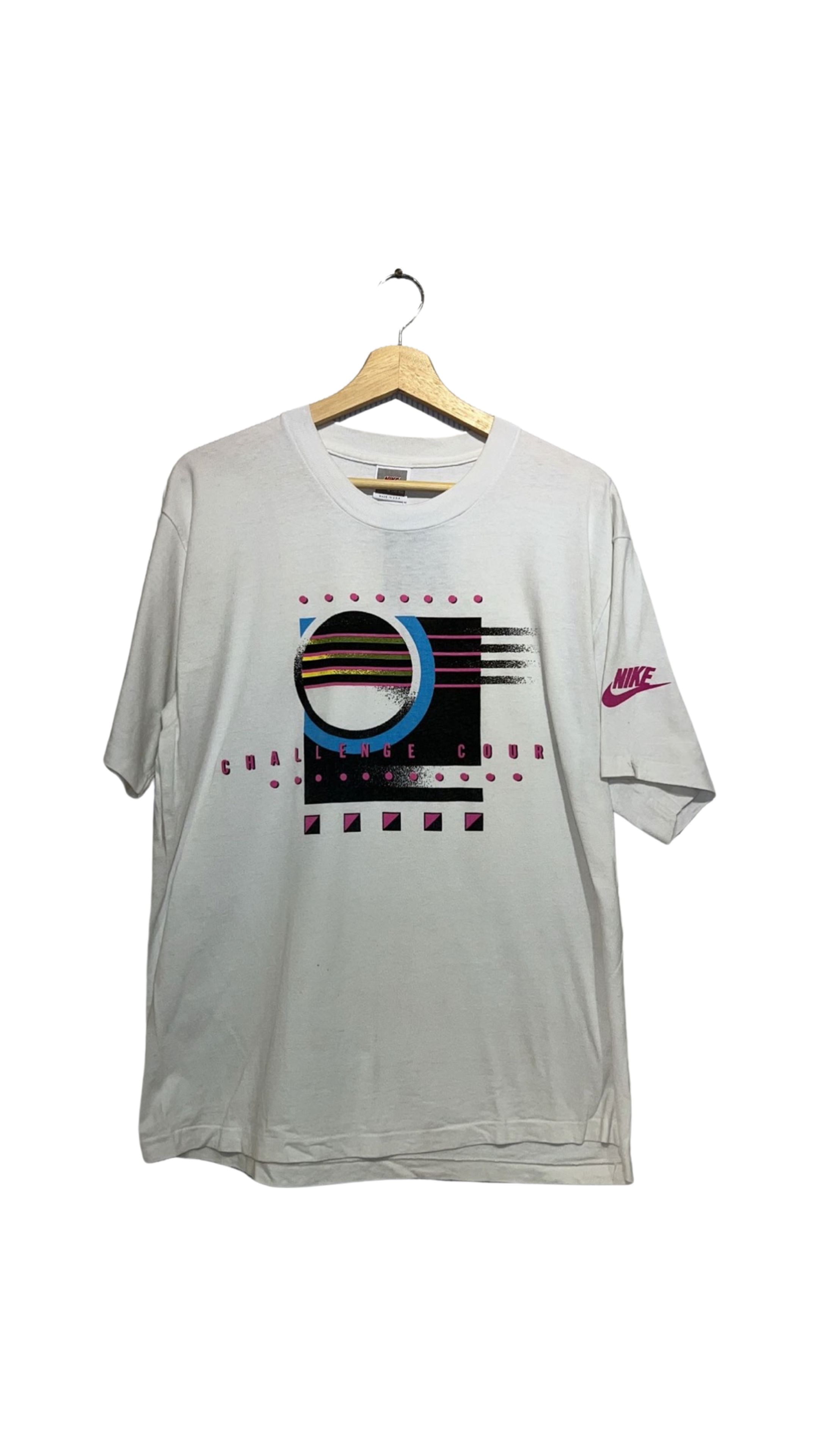 Vintage 90s Nike Challenge Court Agassi Tee KIF Vintage