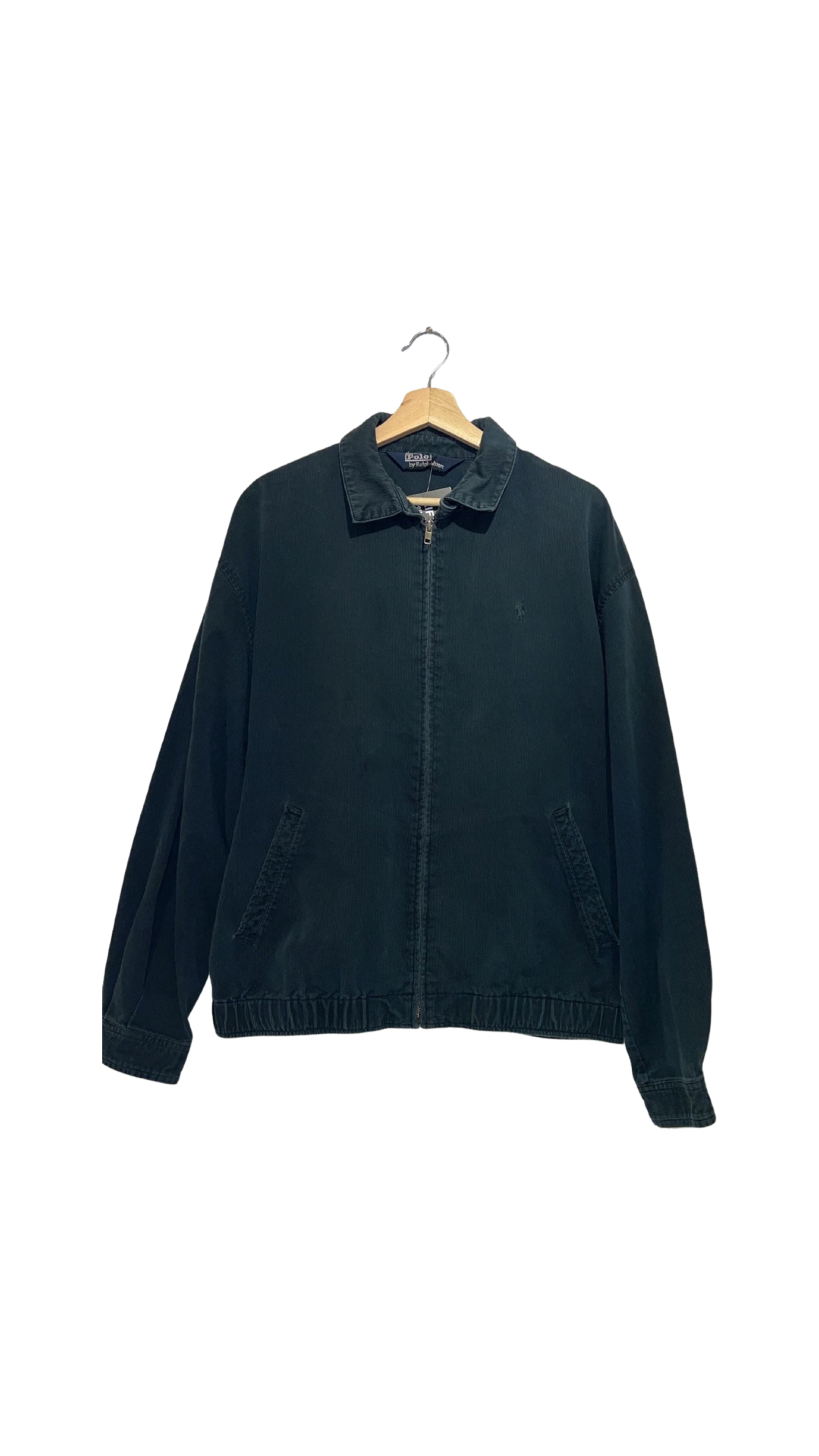 Vintage 90s Polo Ralph Lauren Corduroy Navy Jacket KIF Vintage