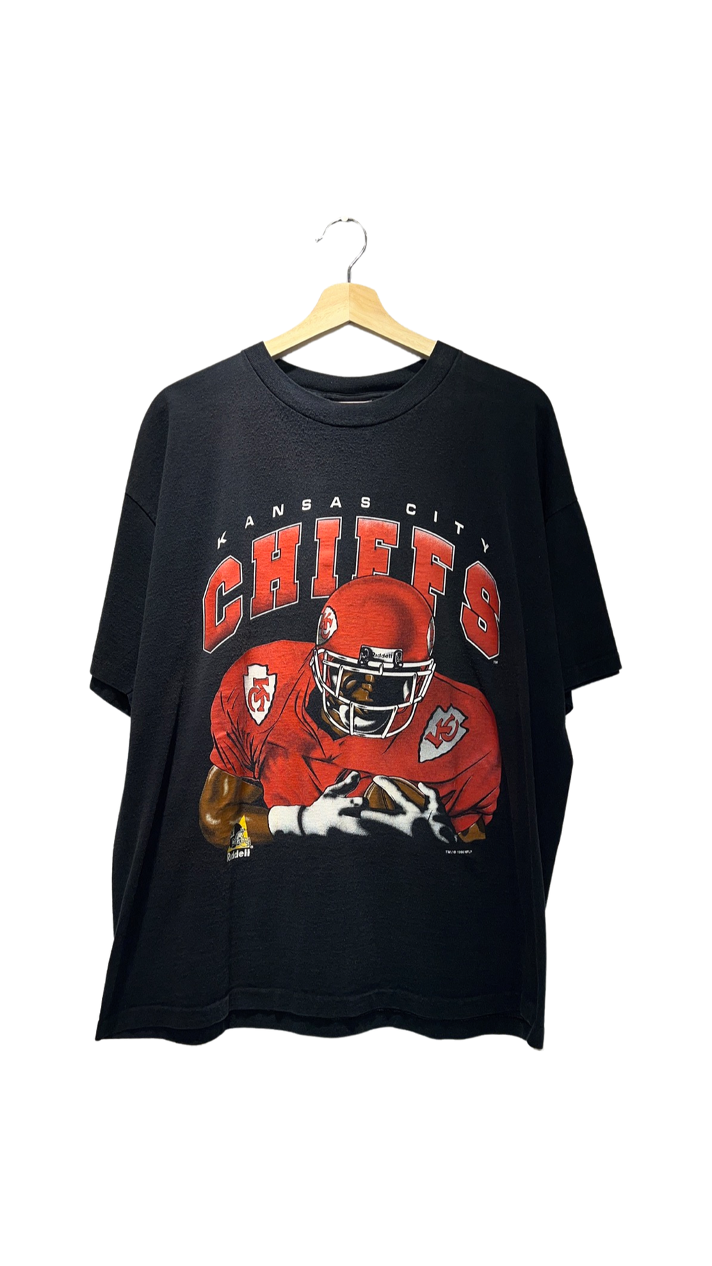 Vintage 90s Kansas City Chiefs Double Sided Tee KIF Vintage