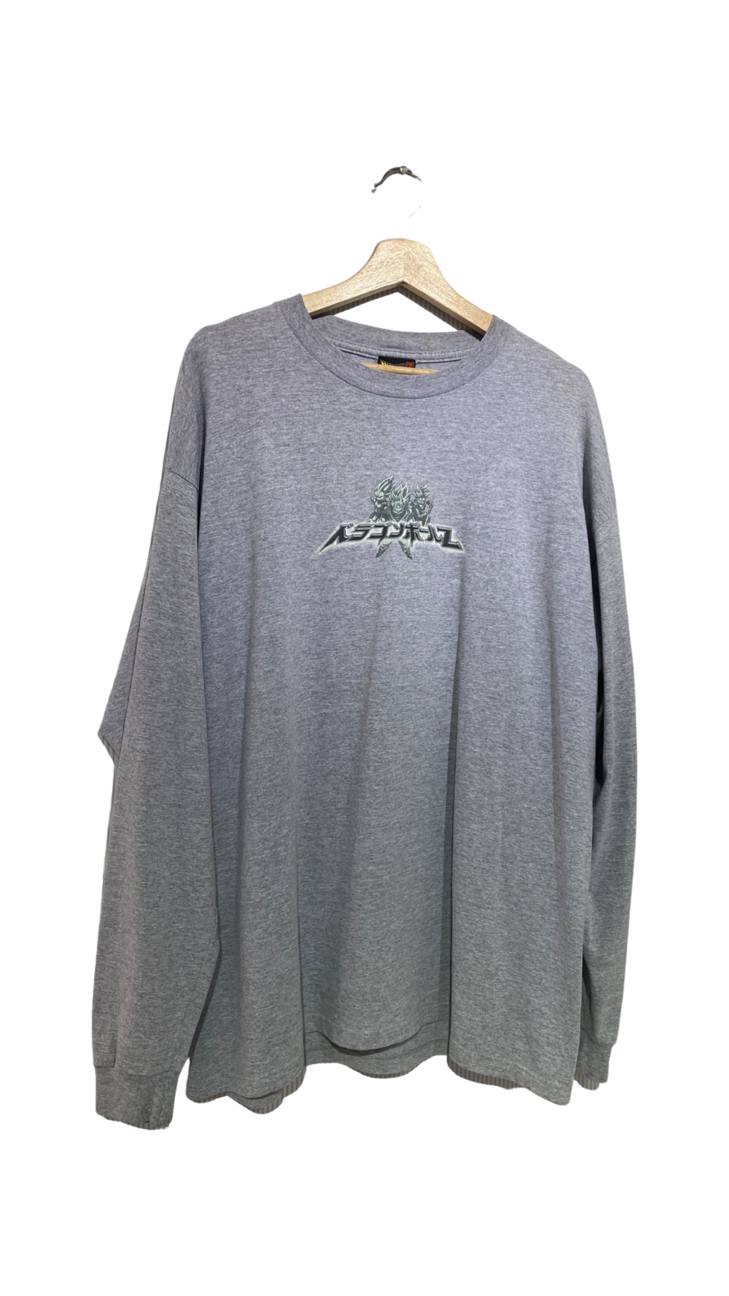 Vintage Rare 2002 Dragon Ball Z Super Saiyan Trio L/S Tee
