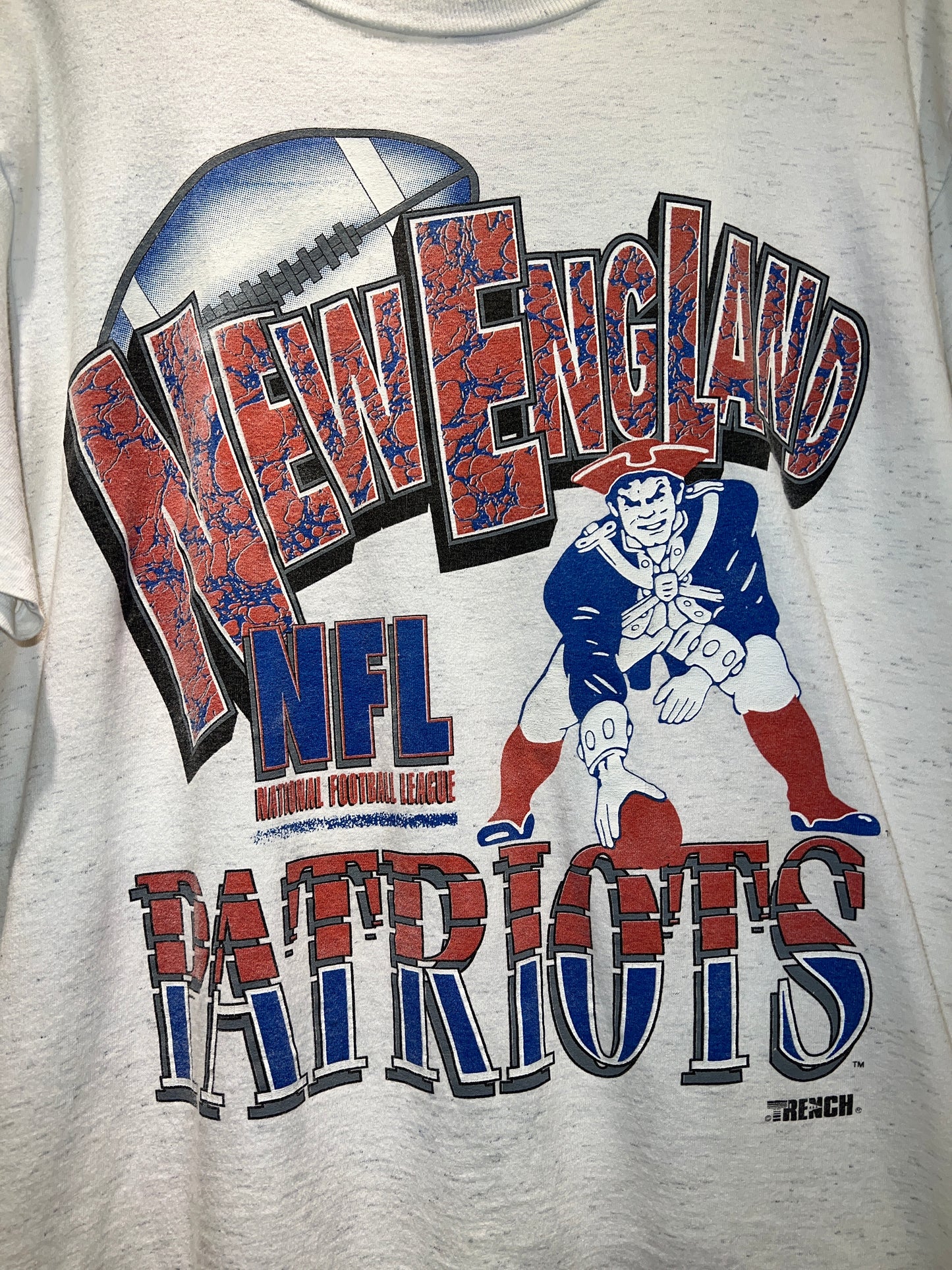Vintage 90s The Patriots Trench Promo Tee