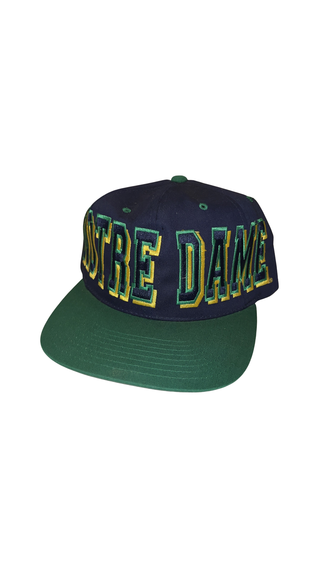 Vintage 90s Notre Dame Wrap Around Hat KIF Vintage