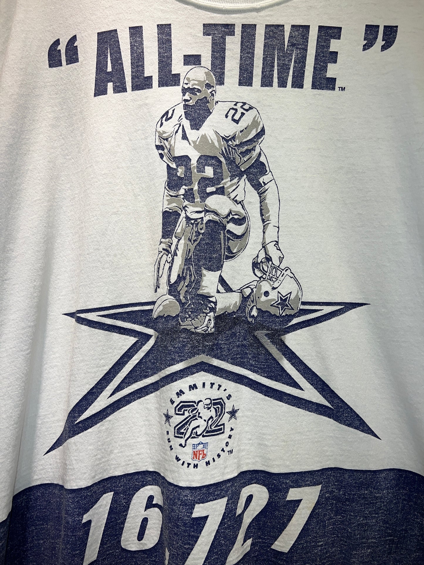 Vintage 1999 Emmitt Smith Cowboys Tee