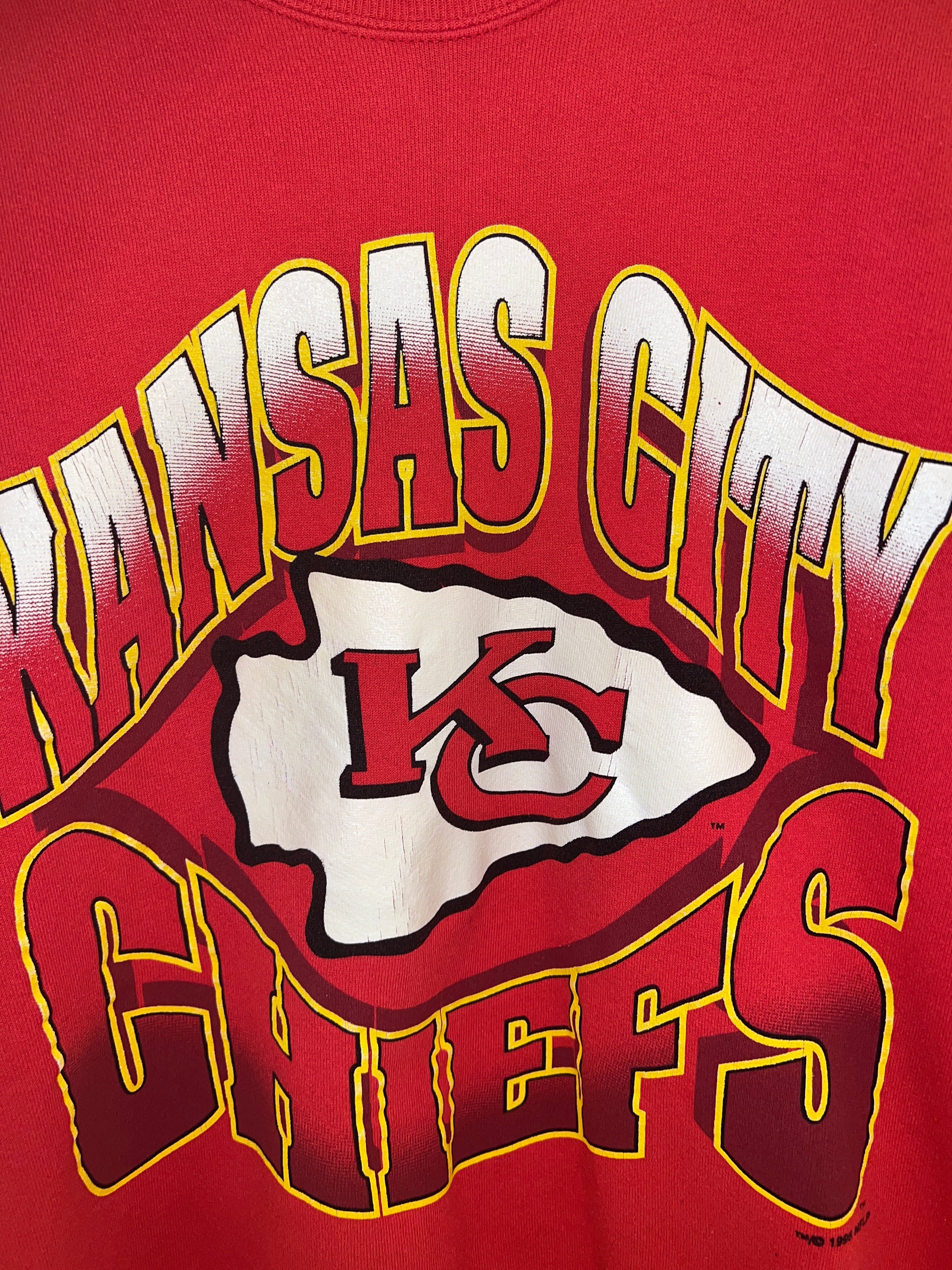 Vintage 90s Kansas City Chiefs Crewneck Vintage Woodbury