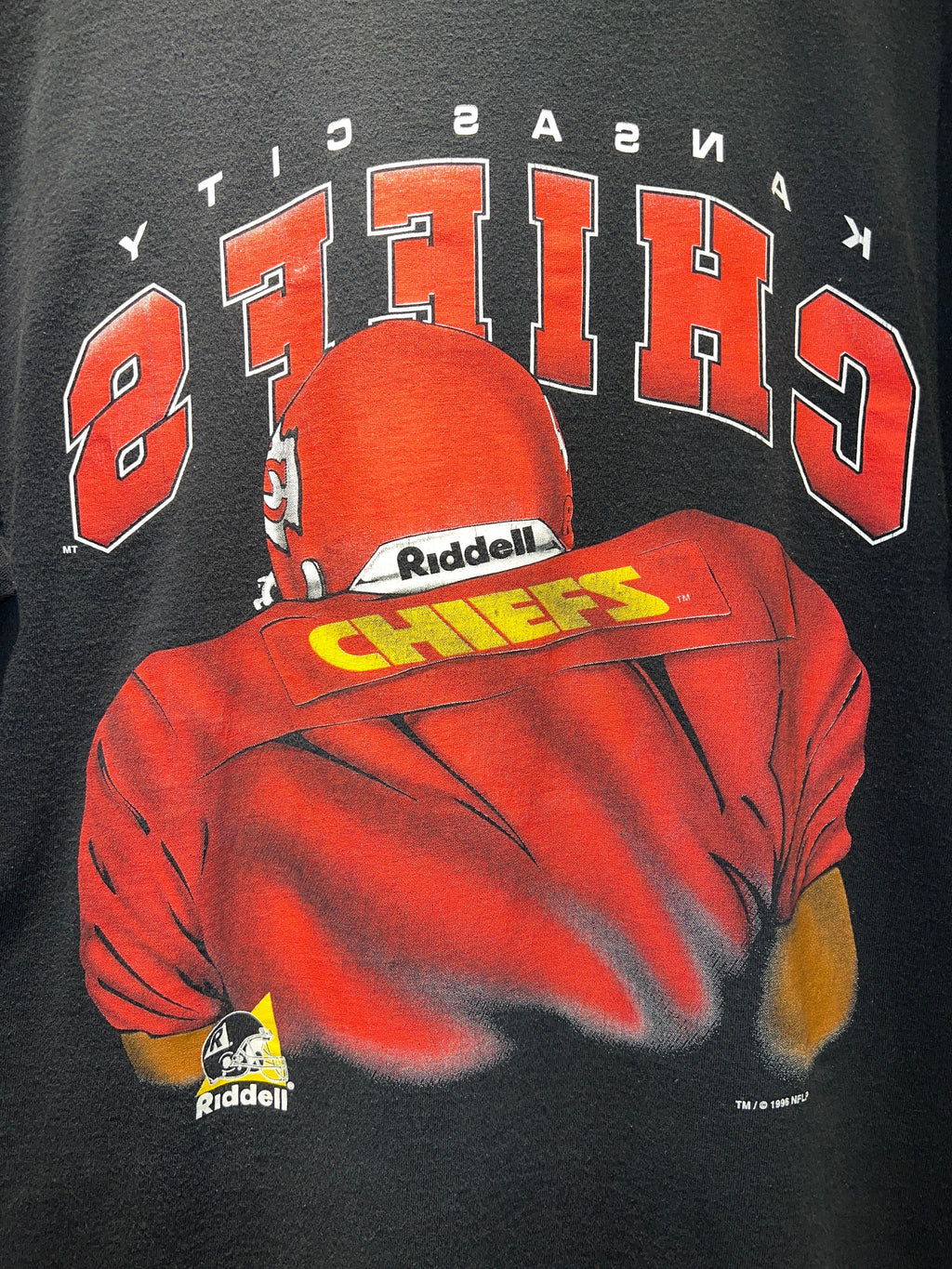 Vintage 90s Kansas City Chiefs Double Sided Tee KIF Vintage