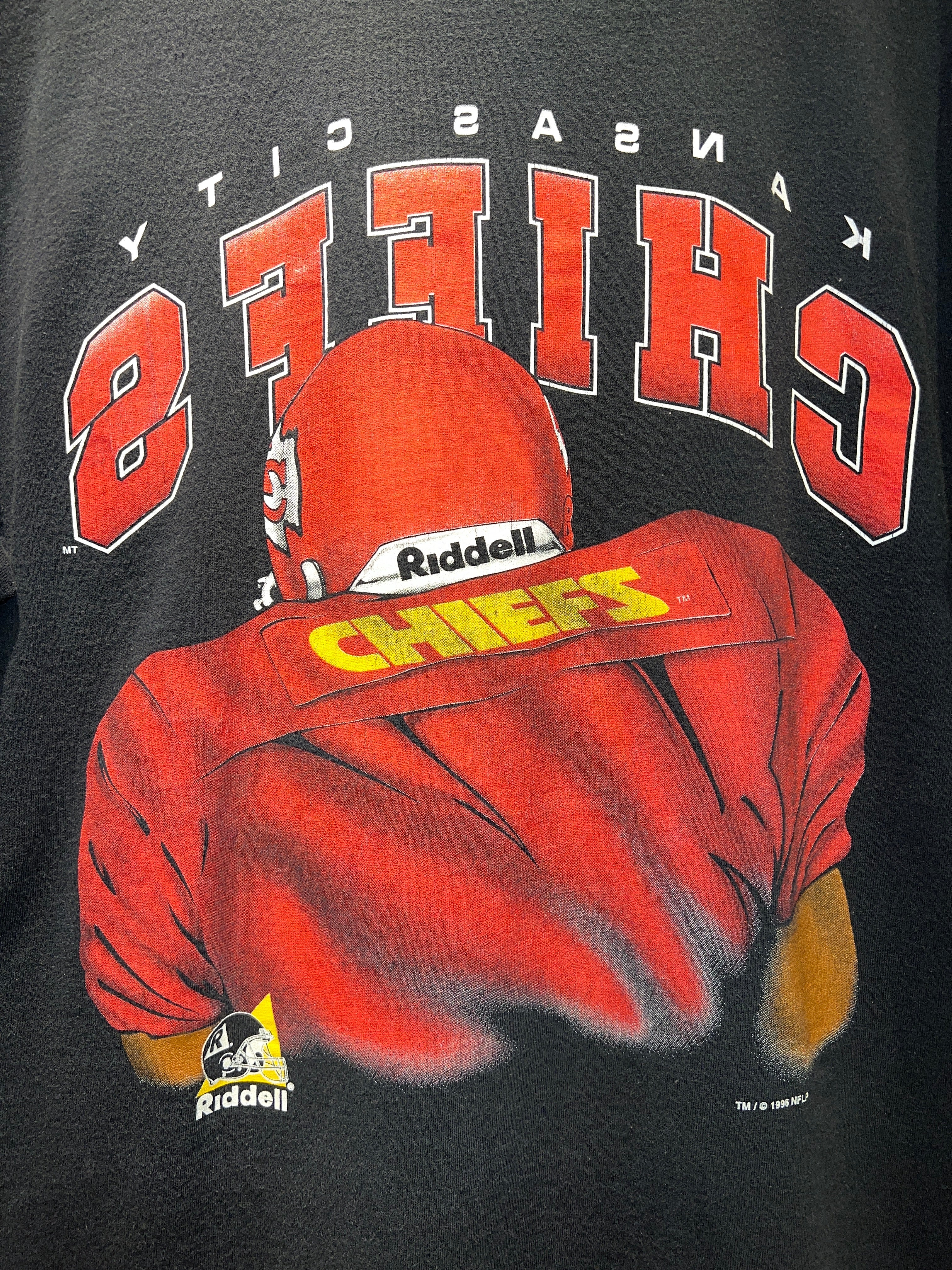 Vintage 90s Kansas City Chiefs Double Sided Tee KIF Vintage