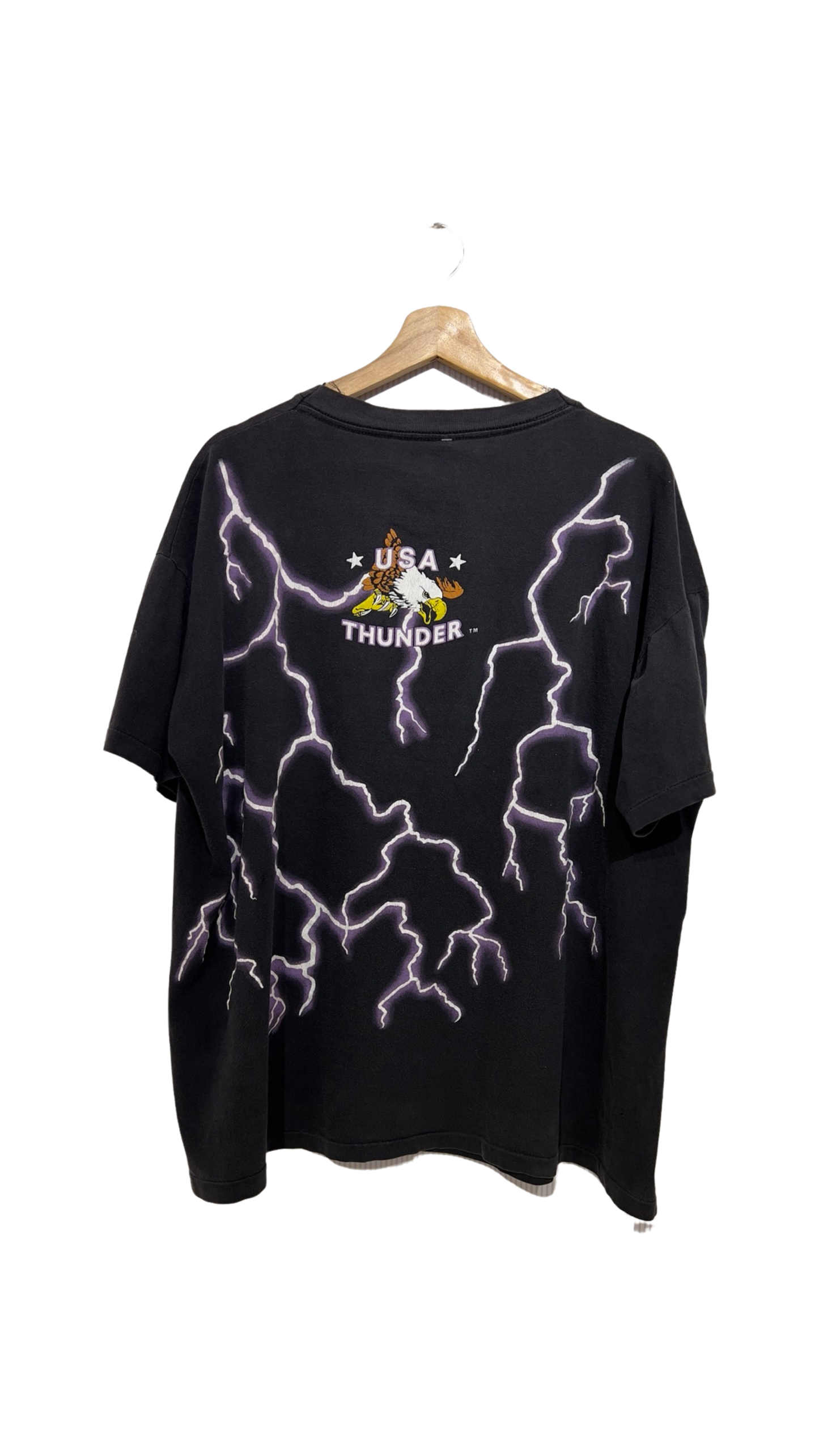 Vintage 90s American Thunder Native All Over Print Tee