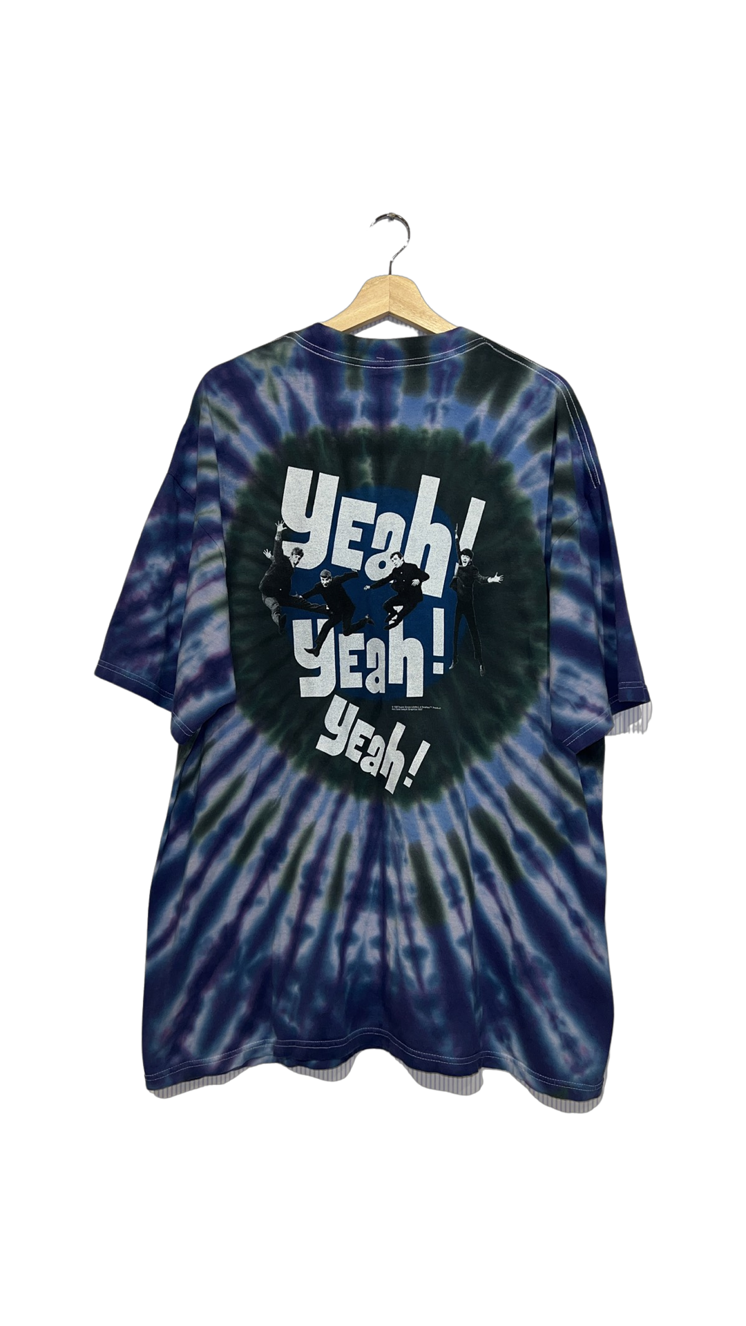 Vintage 1997 The Beatles Yeah Yeah Yeah! Tye Dye Tee