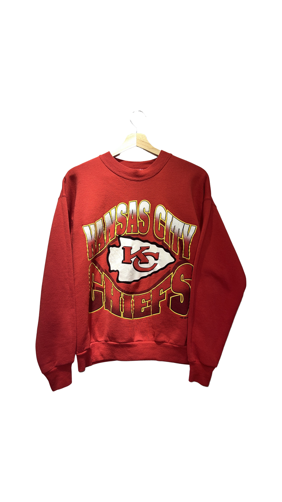 Vintage 90s Kansas City Chiefs Crewneck Vintage Woodbury
