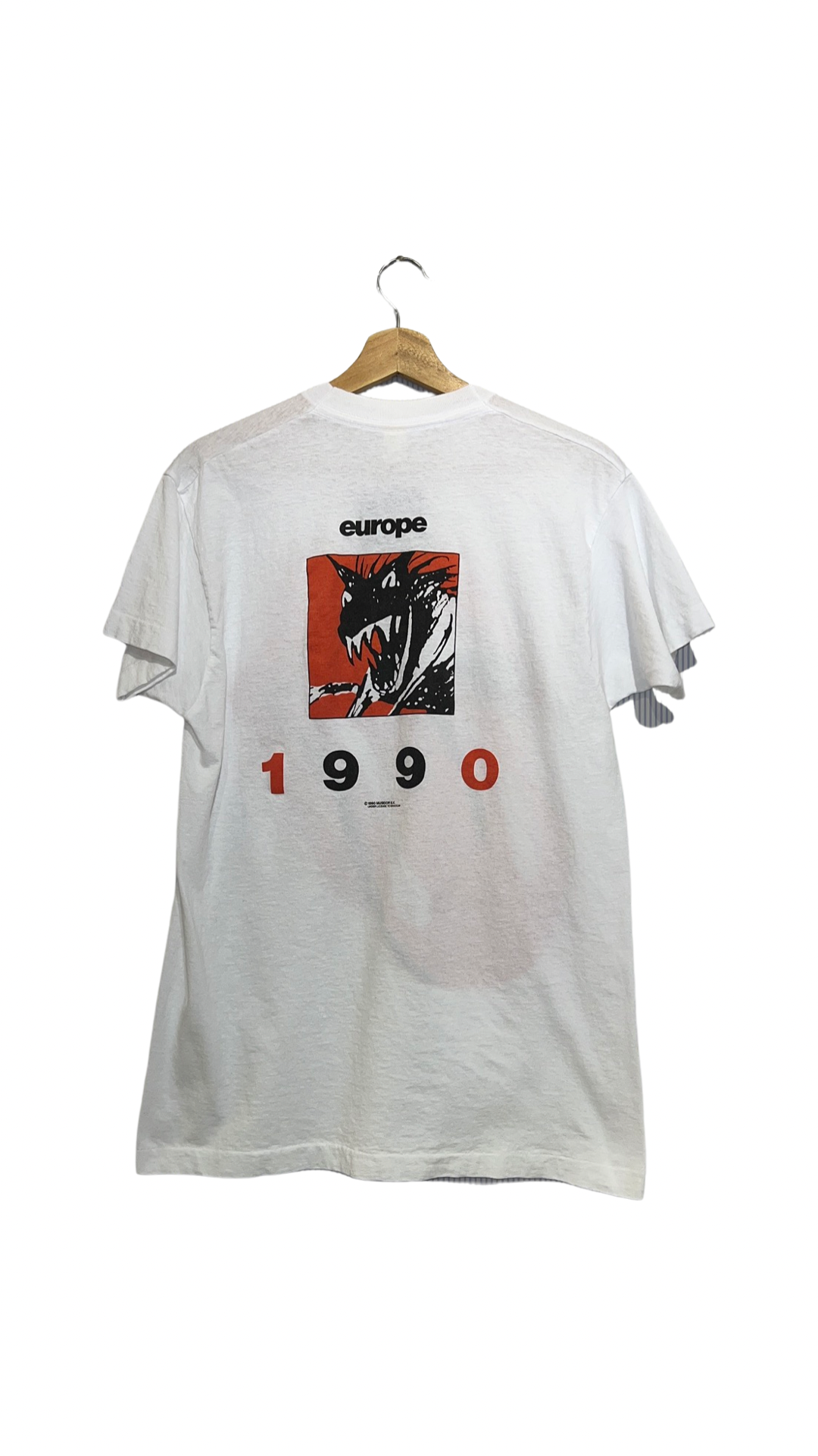 Vintage 1990 The Rolling Stones European World Tour Tee KIF Vintage