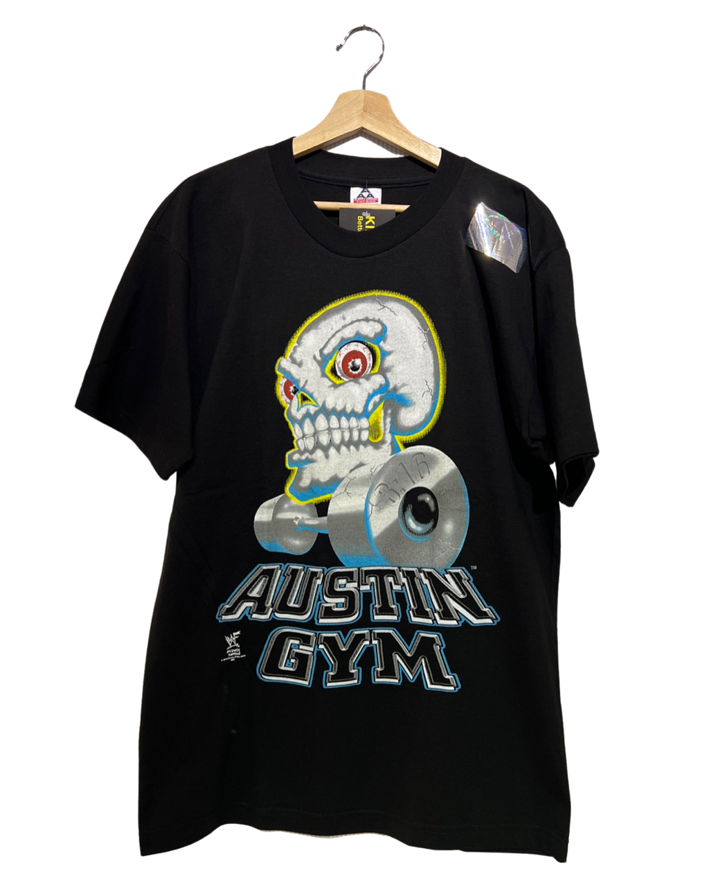 Vintage Deadstock 1998 Stone Cold Steve Austin 3:16 Gym WWF Tee KIF Vintage