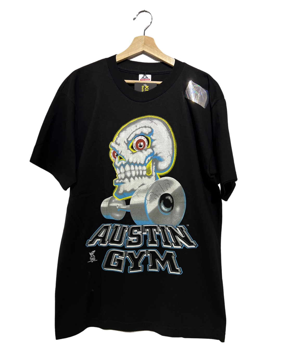 Vintage Deadstock 1998 Stone Cold Steve Austin 3:16 Gym WWF Tee