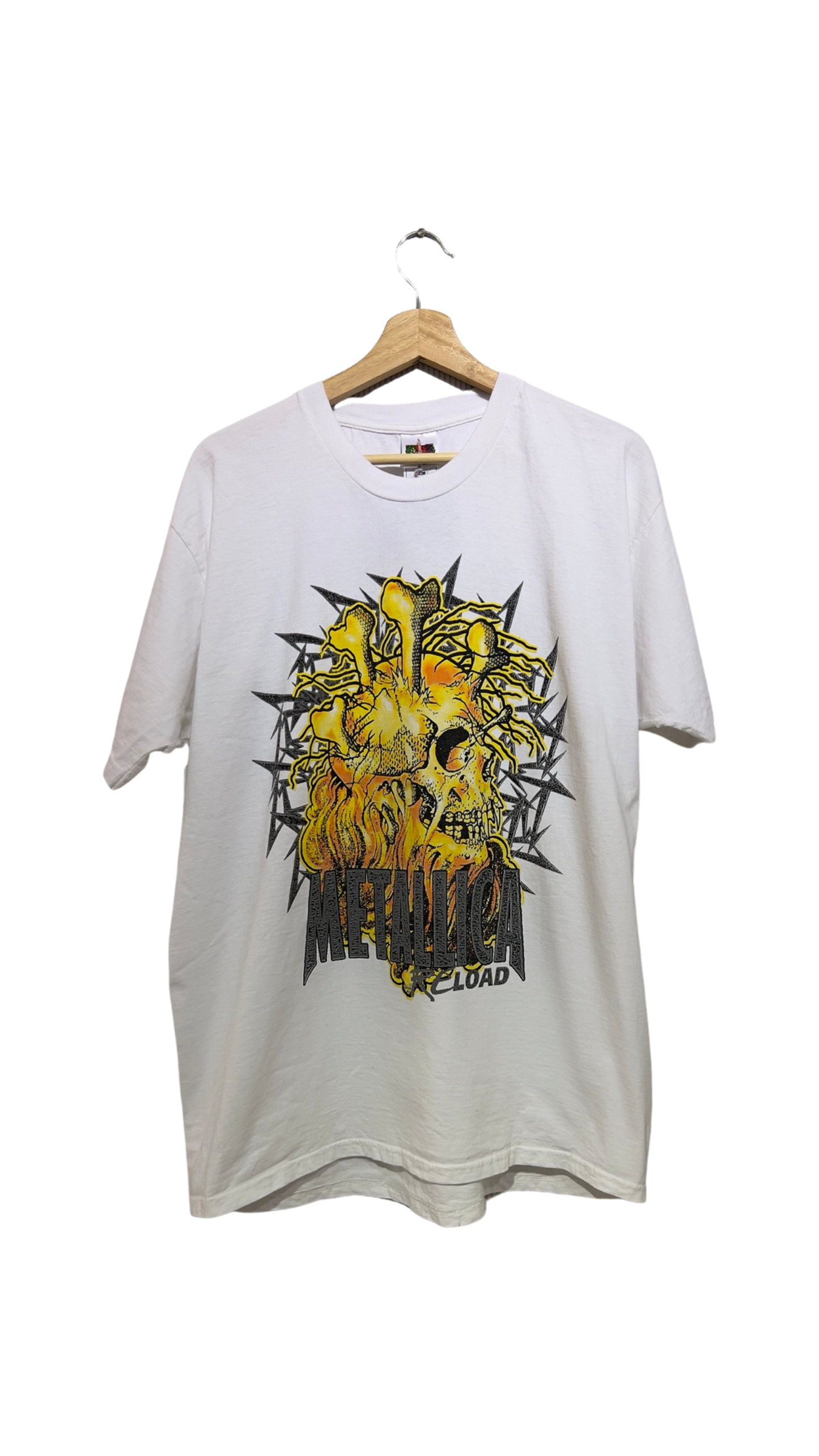 Vintage 1998 Metallica Reloaded Pushhead Tour Tee