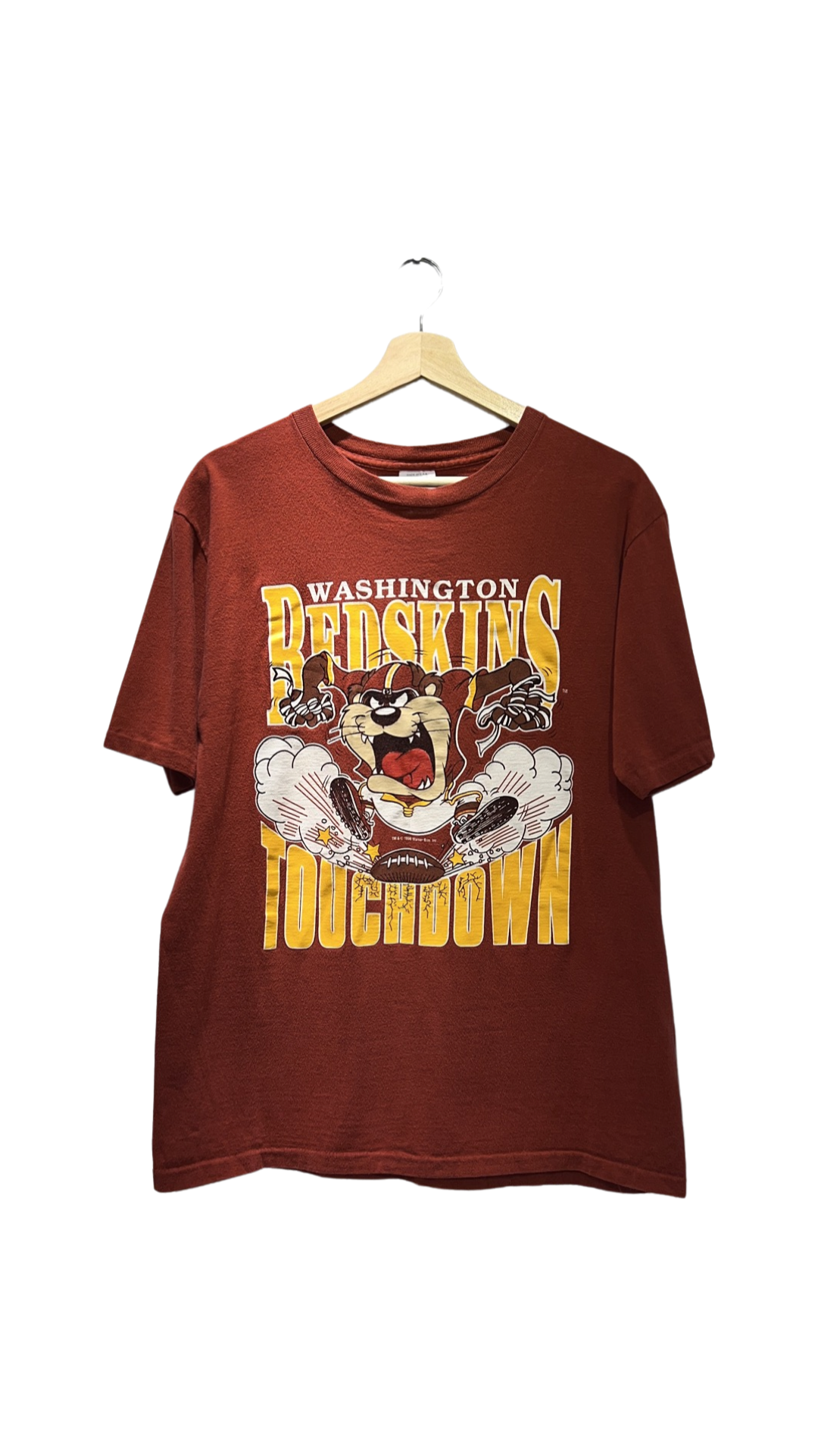 Vintage 90s Taz x Washington Redskins Tee