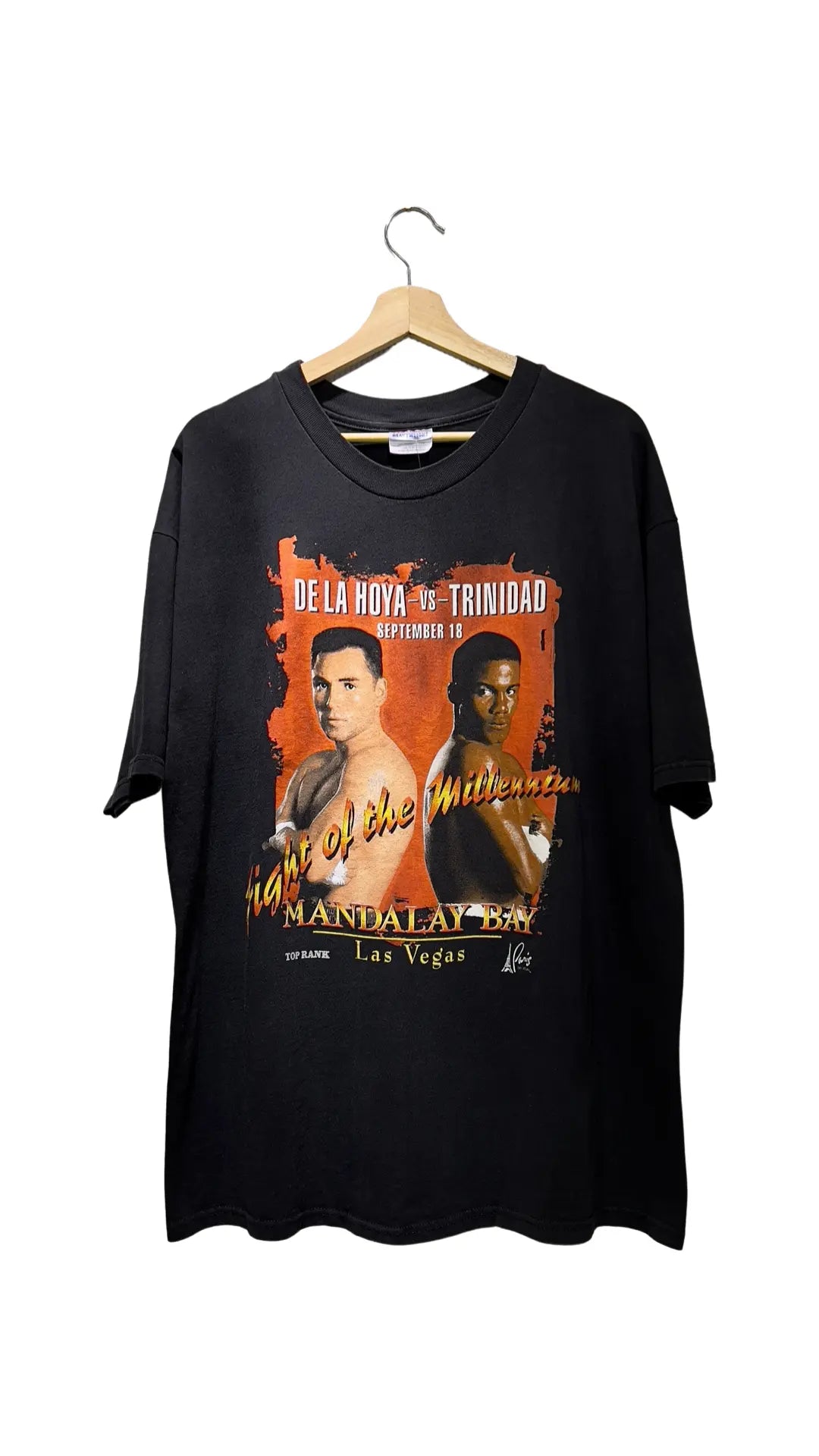 Vintage 1999 Oscar De La Hoya vs Trinidad Boxing Tee KIF Vintage