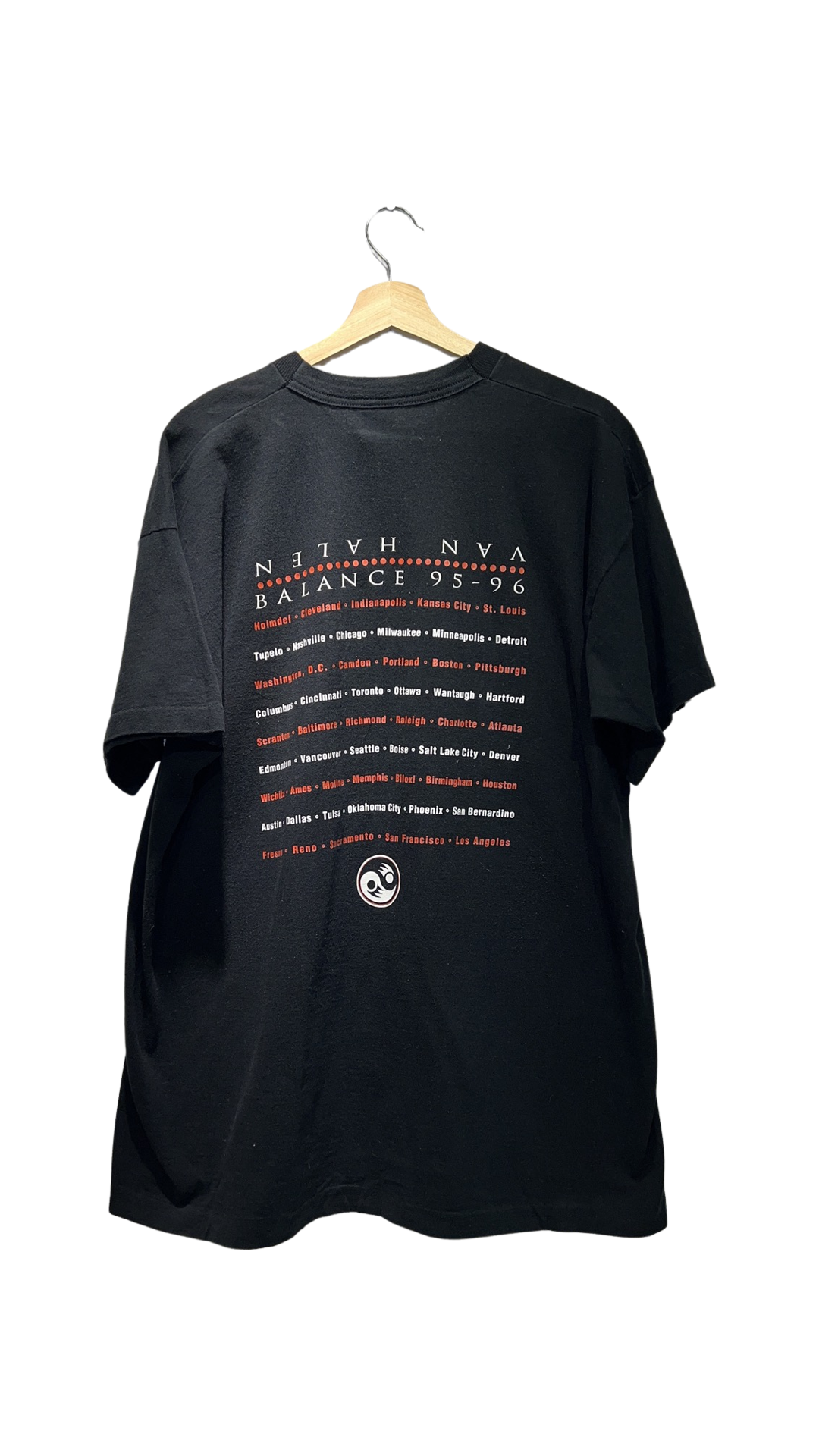 Vintage 1995 Van Halen Balance Tour Tee